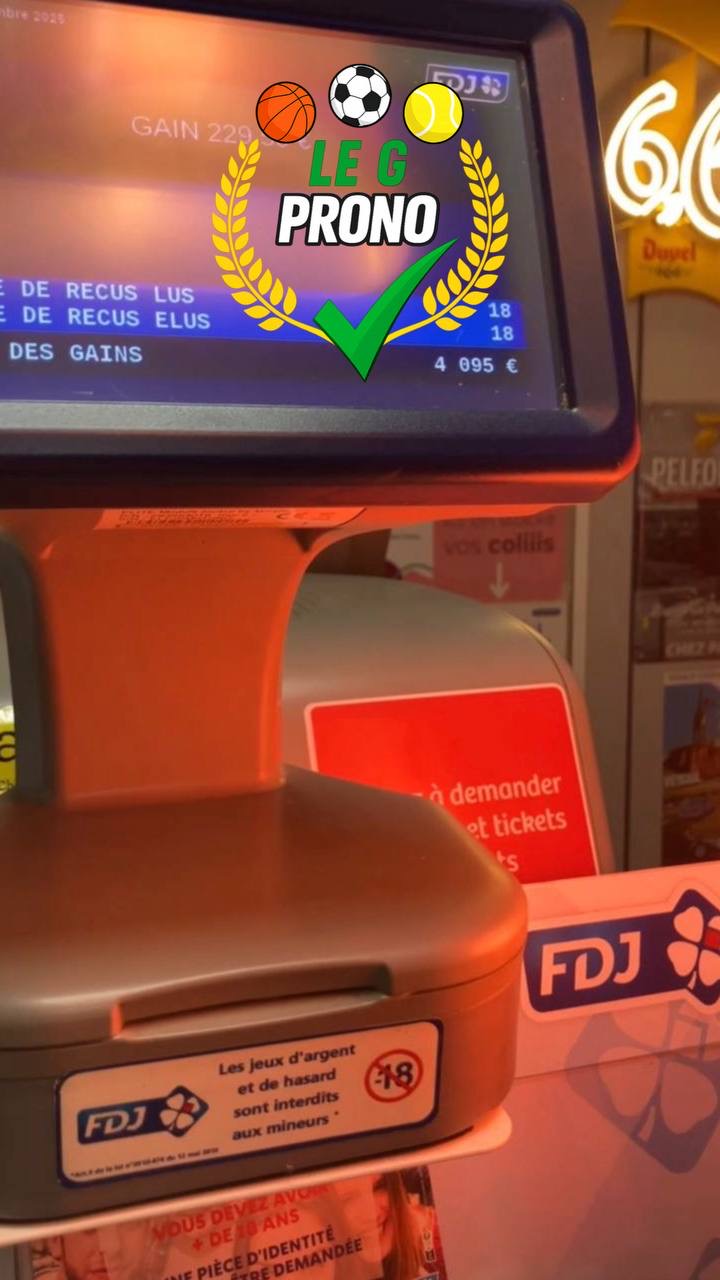 Ticket gagnant 1