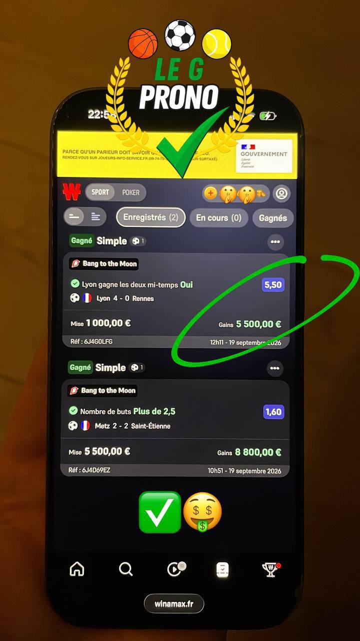 Ticket gagnant 4
